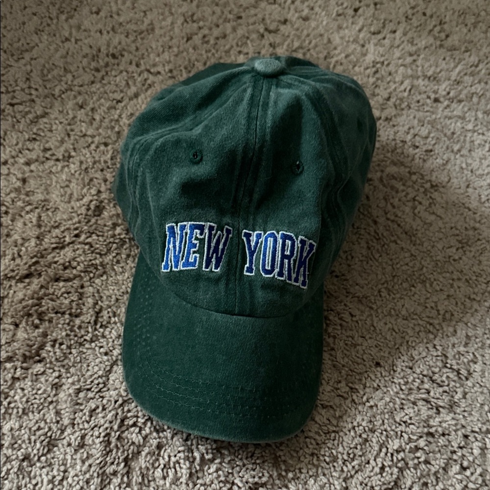 Princess Polly Green New York Cap